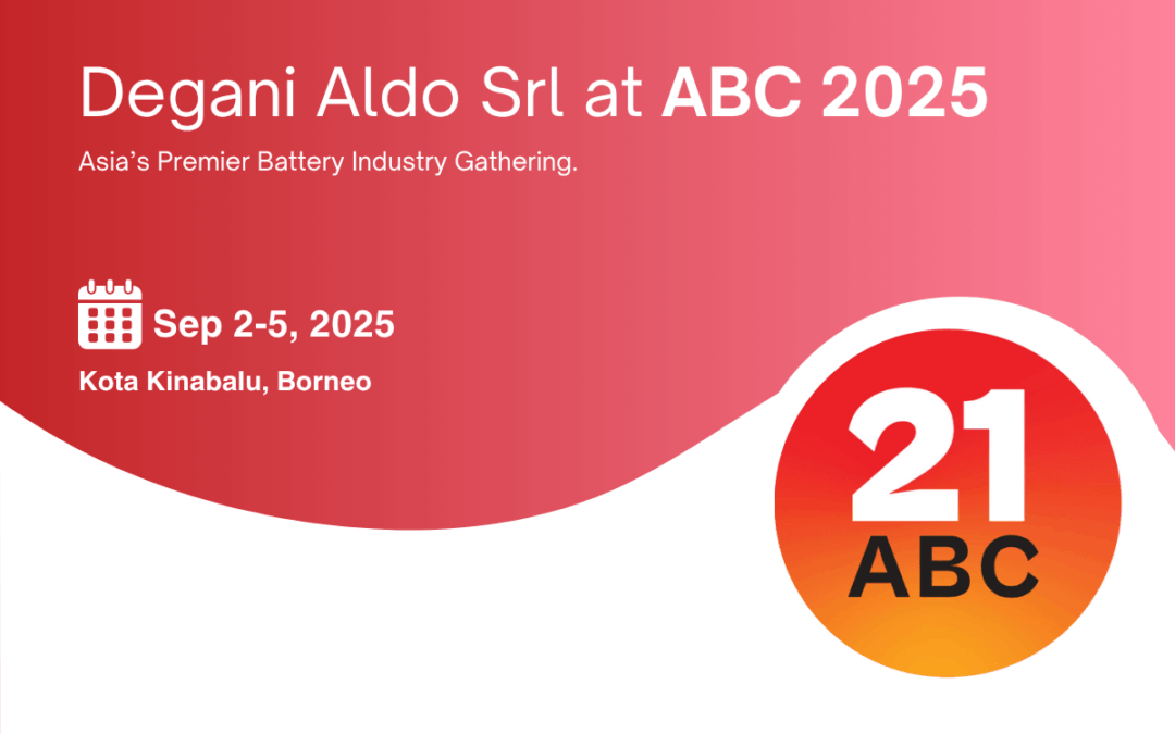 Degani Aldo Srl to Exhibit at the Asian Battery Conference 2025