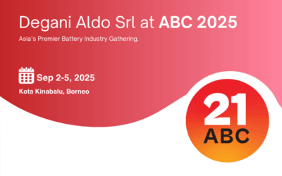 Degani Aldo Srl to Exhibit at the Asian Battery Conference 2025